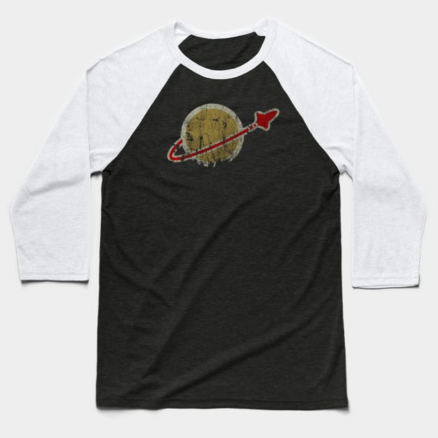 Classic Spaceman - Vintage Baseball T-Shirt by JCD666